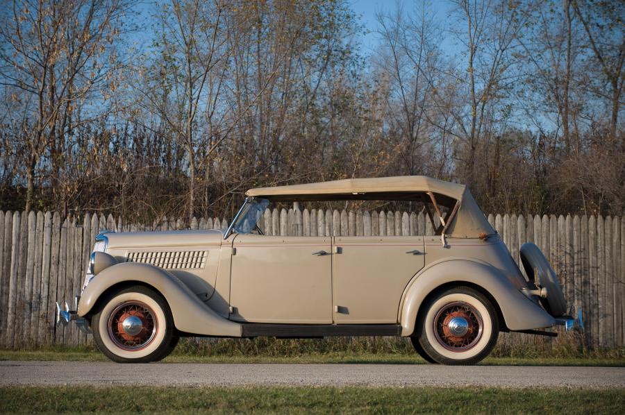  Ford V8 Model 48 DeLuxe Phaeton 1935 года  (фото 26 из 52)